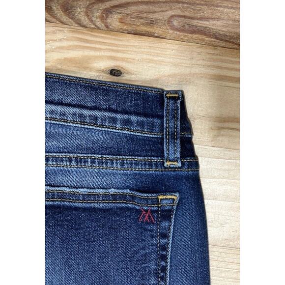 Miss Me Vintage Womens Size 27 Skinny Jeans Distressed Patched Dark Blue Stretch - Picture 5 of 7